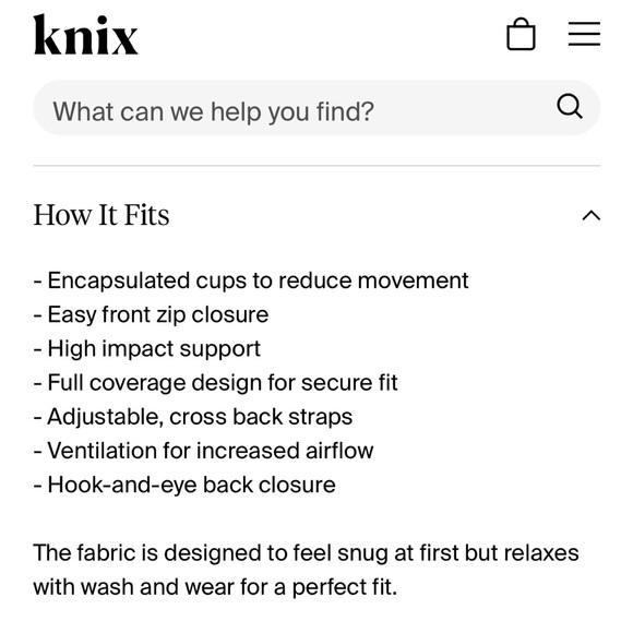 Knix Sz 8+ Catalyst Front Zip Sports Bra fits 40F 42E 42F - Picture 13 of 16